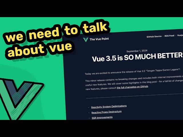 What's New In Vue 3.5?