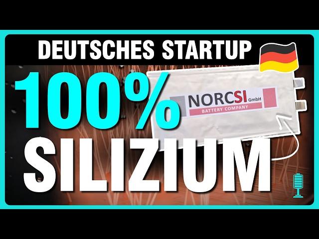 Silizium: 10x mehr Kapazität als Graphit? Dr. Marcel Neubert (NorcSi) | Geladen Podcast