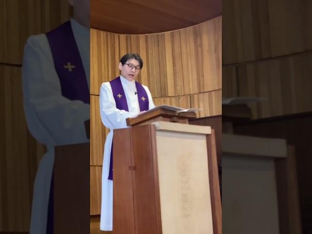 「一粒の麦」、主イエス・キリストは、私たちの罪、いや、私たちの罪ばかりでなく、全世界の罪を償ういけにえとして、十字架で死なれた。（説教抜粋「今、この世の支配者が追放される。」ヨハネ3:14-21より）