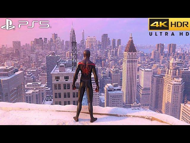 Spider-Man: Miles Morales (PS5) 4K 60FPS HDR + Ray Tracing Gameplay - (Full Game)