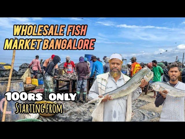 Russell Fish Market Shivaji Nagar | Fish Price Dropped | Biggest Fish Market of Bangalore