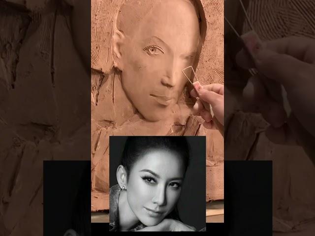 我用自己的方式懷念天使coco李玟 #coco李玟 #sculpting #雕塑 #art #howto #藝術