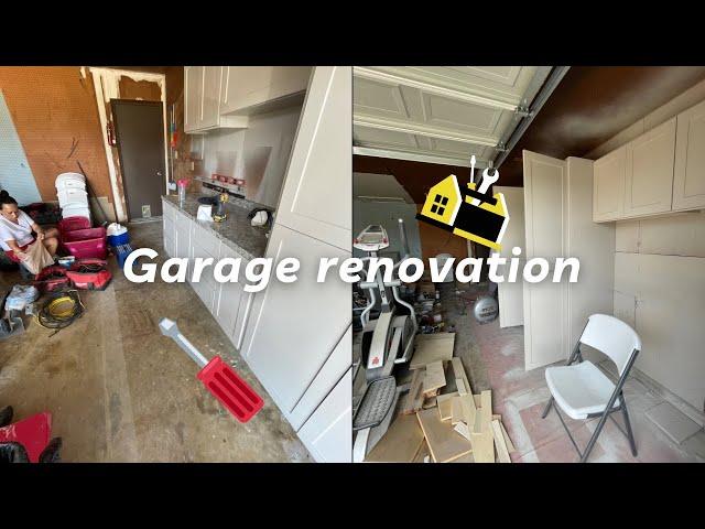 Renovating our garage !!! 🪛
