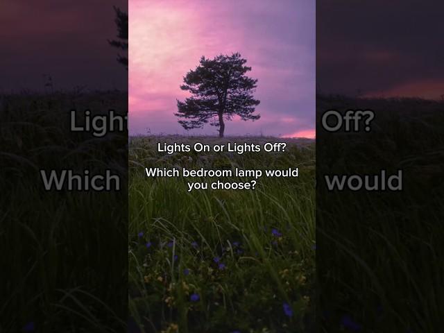 lights on or lights off? which lamp?? #relaxing #scenery #aesthetic #vibes