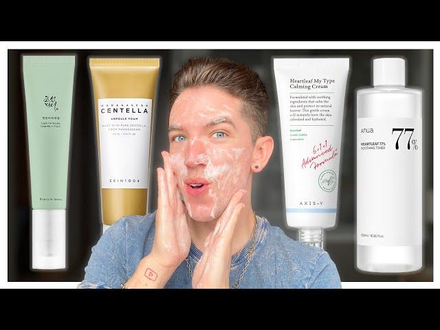 Full Face of New Korean Skin Care Products | Chit Chat GRWM