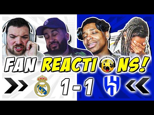 REAL MADRID FANS GOBSMACKED  REACTION TO REAL MADRID 1-1 AL-HILAL | FIFA CLUB WORLD CUP