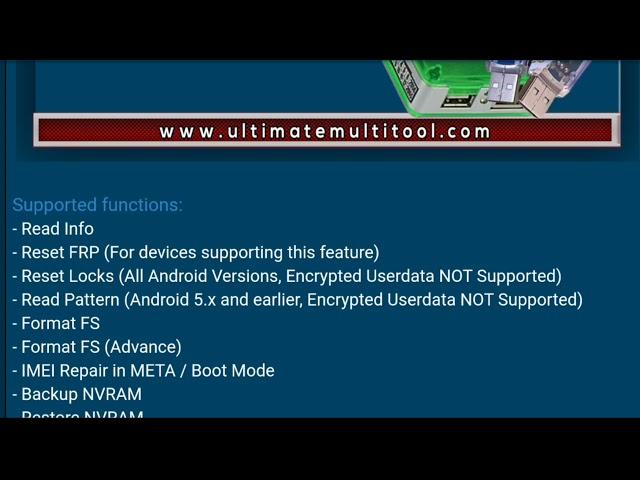 UltimateMTK v4.5 - MTK Bootloader Unlock, New SOCs and more...