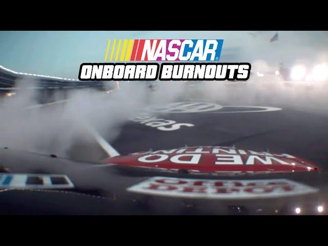 NASCAR Onboard Burnouts