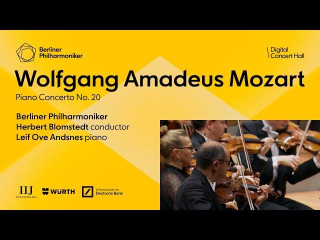 Mozart: Piano Concerto No. 20 / Andsnes · Blomstedt · Berliner Philharmoniker