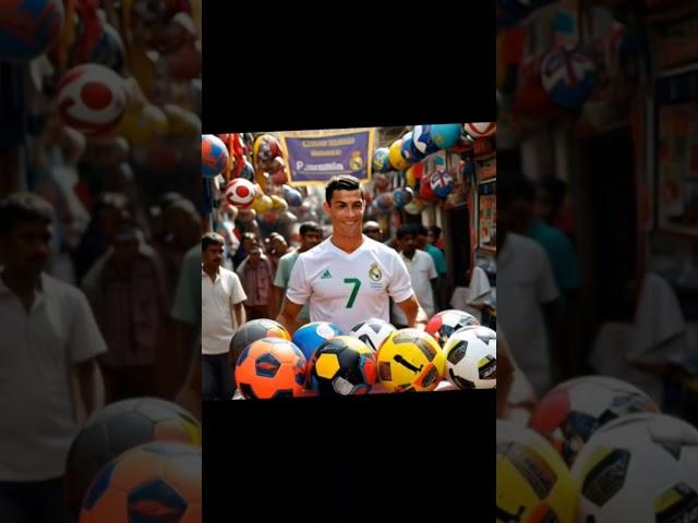 Cristiano Ronaldo selling football, beauty, and heat — Messi who?  #CR7 #HotLook #GameChanger