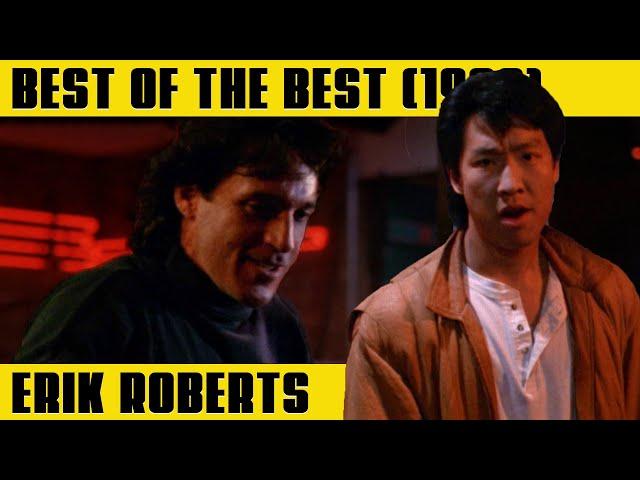 ERIK ROBERTS Tae Kwon Do team Bar Fight | BEST OF THE BEST (1989)