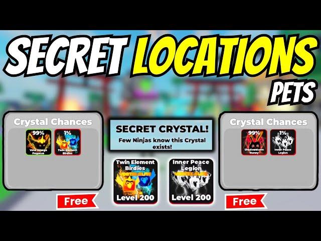 How to Find Secret Vortex Elite Pet Crystals in Ninja Legends 2024 –Roblox ninja legends Glitch 2024