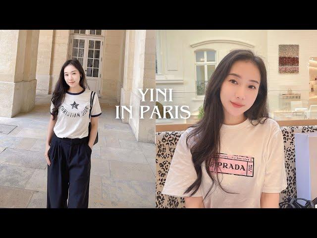 (Eng sub) Paris Vlog | YINI in Paris ️ Dior Flagship store ⭐️ 蒙田30最美餐廳巴黎的日本街,LVMH旗下餐廳️路過巴黎奧運