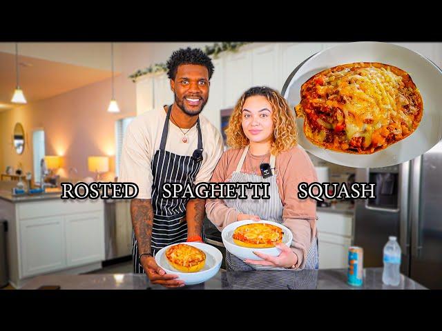 MAKING THE VIRAL TIKTOK SPAGHETTI SQUASH