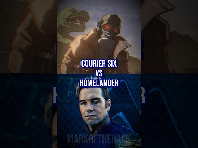 Courier Six VS Homelander (Amazon Series)