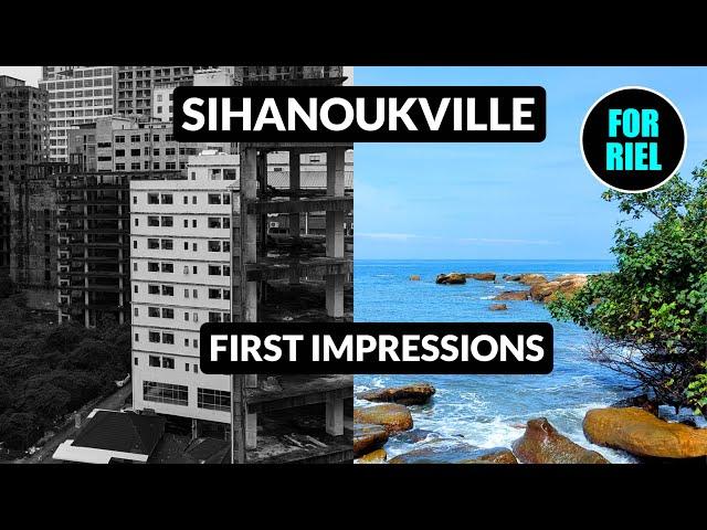 First impressions of SIHANOUKVILLE, Cambodia! Shocking? Dangerous? #forriel