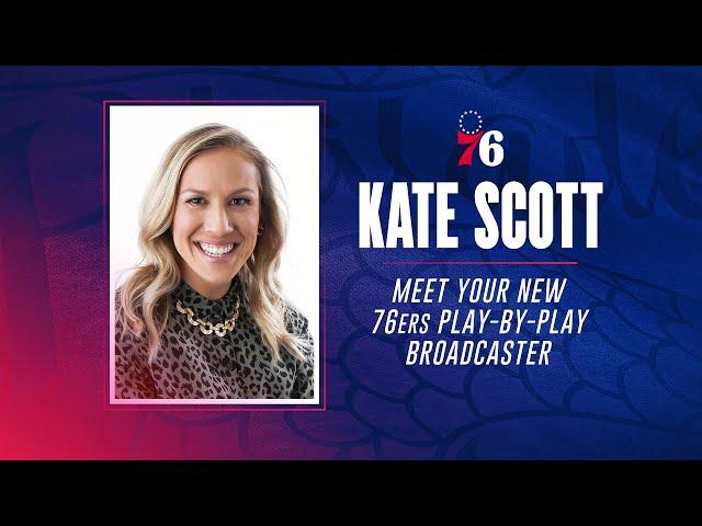 Kate Scott named new 76ers play-by-play broadcaster on NBC Sports Philadelphia | SportsNet Central