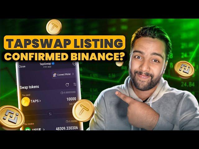 TapSwap Binance Confirm Listing? TapSwap Mining Withdrawal Update - Tapswap DOWNFALL