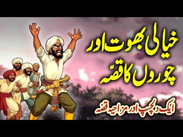 Khayali Bhoot Aur Choron Ka Ajeeb Qissa | Urdu Moral Story