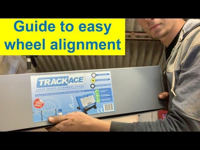 Classic mini wheel alignment using TRACK-ACE...it’s ace!!!