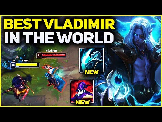 RANK 1 BEST VLADIMIR IN THE WORLD AMAZING GAMEPLAY! | Season 13 League of Legends