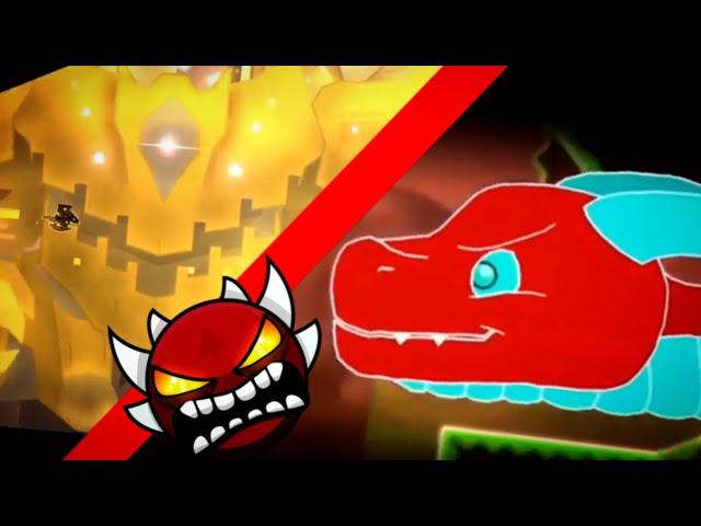 Top 10 Geometry Dash Bossfights / Bossbattles