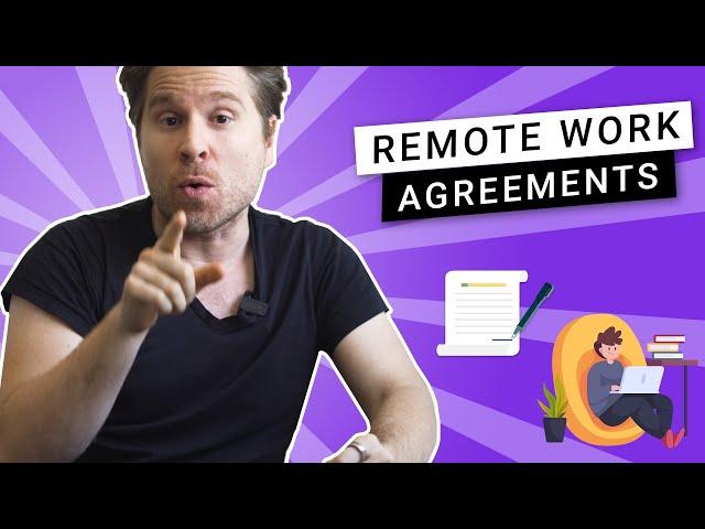 5 Reasons Why You Need Remote Work Agreements - Running Remote