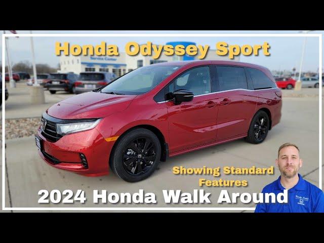 2024 Honda Odyssey Sport Walkaround Standard Features