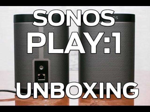 Sonos Play:1 Wireless Speaker Unboxing