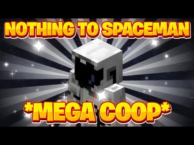 Mega Coop Garden from NOTHING to SPACEMAN!! -- Hypixel Skyblock