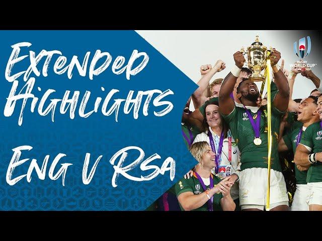 Extended Highlights: England v South Africa | Rugby World Cup Final 2019