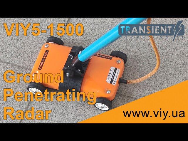 Concrete Scanner  VIY5-1500, wall scanning