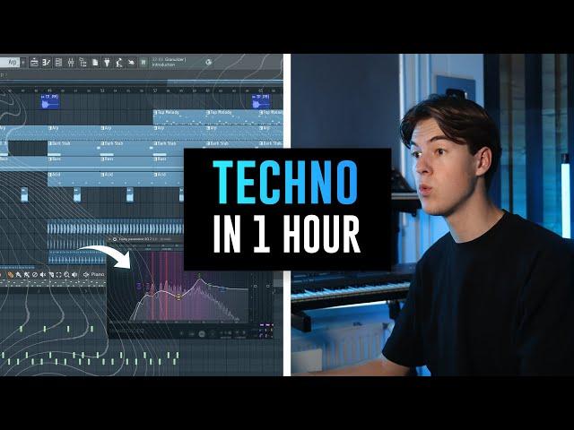 Making A Techno Track in 1 HOUR (Full Process)