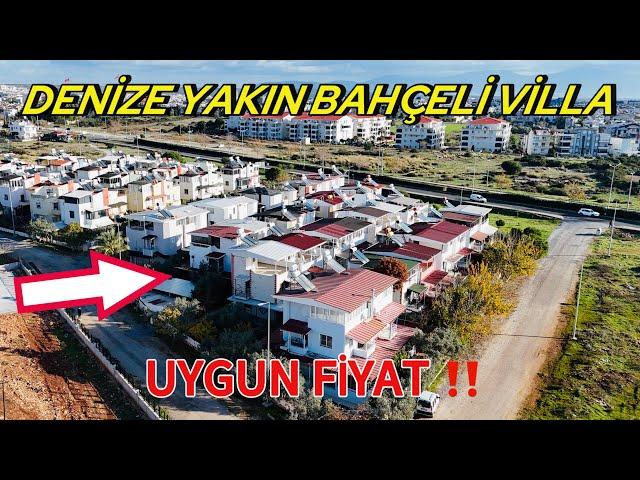 Didimde Denize Yakın Konumda Geniş Bahçeli Cam Balkonlu Teraslı Eşyalı Uygun Villa / No:205