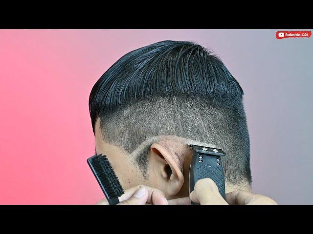 Skin Fade Haircut yang Sangat sulit pada Rambut tipis dan tidak rapi 