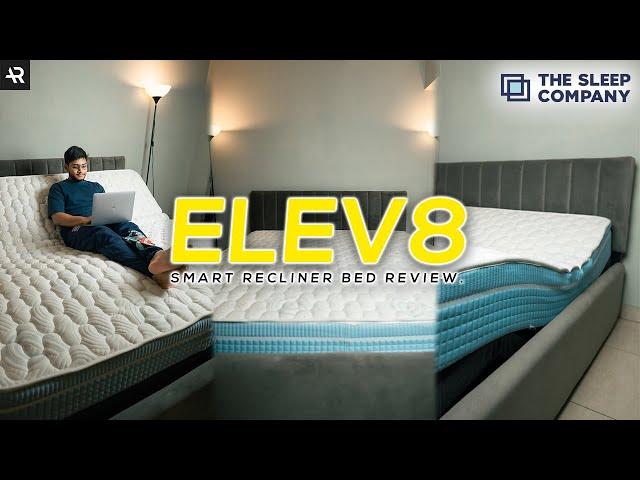 This Smart RECLINER Bed Is Awesome! | The Sleep Company Elev8 Review!