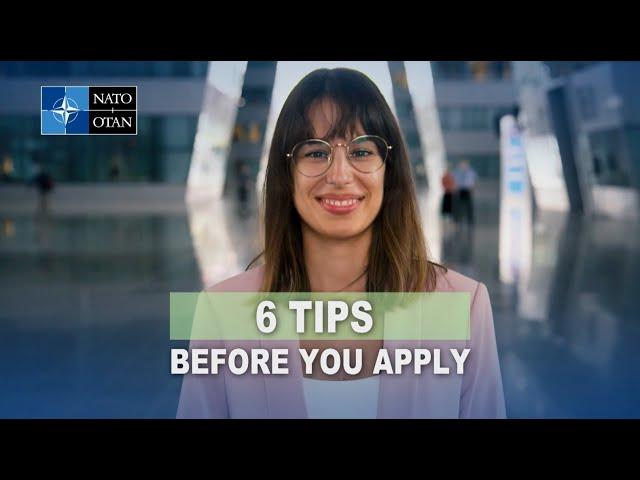 6 tips for applying to NATO #NATOjobs