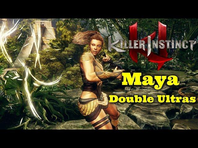 Killer Instinct Maya Double Ultras (All Stages)