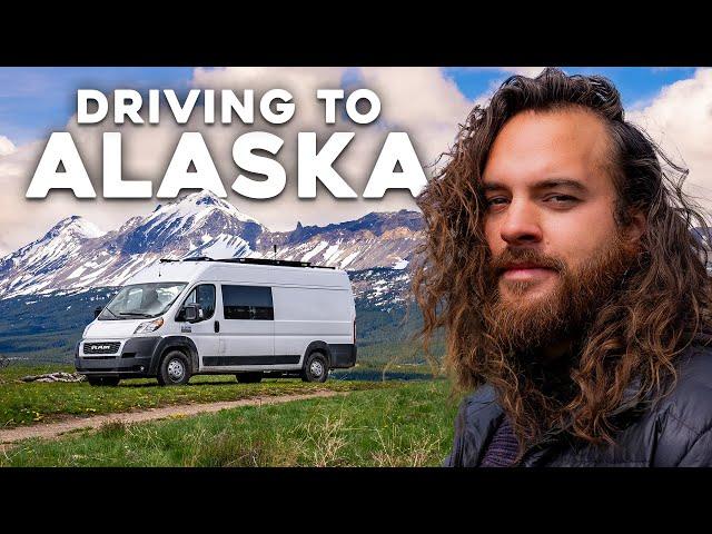 Vanlife Camping in Snowy Cold Canada (Driving to Alaska)