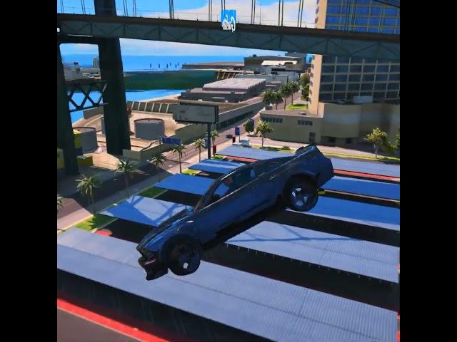 MUSTANG GT vs NISSAN GTR R35  #fivem #gtarp #fuga #automobile #gta5 #shorts