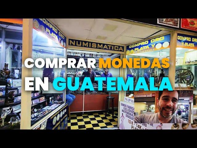 Dónde comprar monedas en Guatemala | La única numismática del país