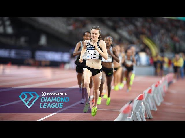 Laura Muir puts together one of the runs of her life in Paris - Wanda Diamond League