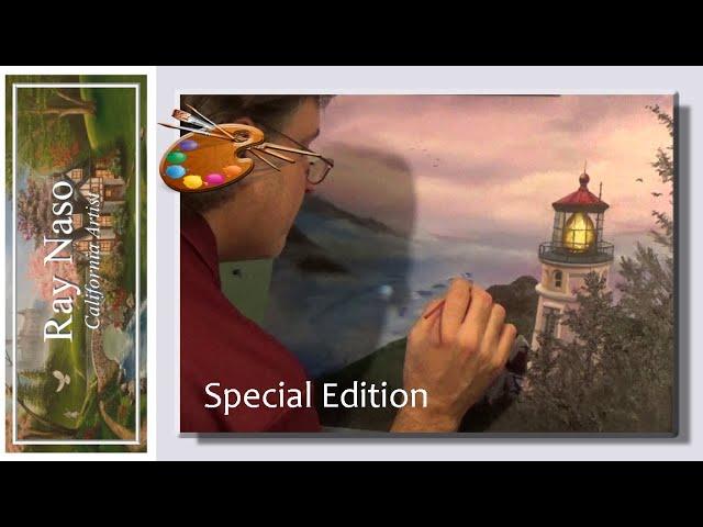 Lighthouse oil painting | Artist - Ray Naso | Special Edition