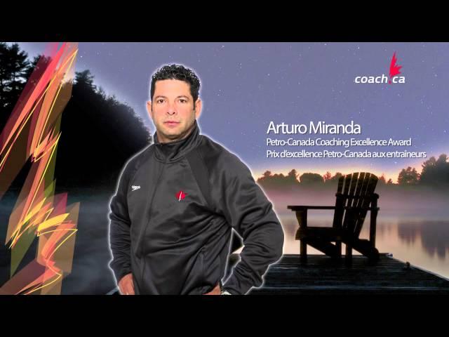 Prix Petro-Canada Coaching Excellence Award - Arturo Miranda, ChPC, and Aaron Dziver, ChPC