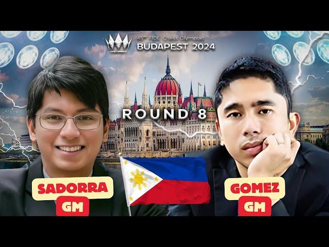 Ang MALAKAS Na Hataw Ng Ating GMs! | Philippines vs South Africa FIDE World Chess Olympiad 2024 Rd 8