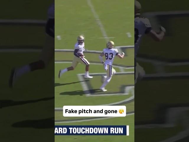 82 yards to the house  #georgiatech  #accfootball #collegefootball #football #cfb #collegesports