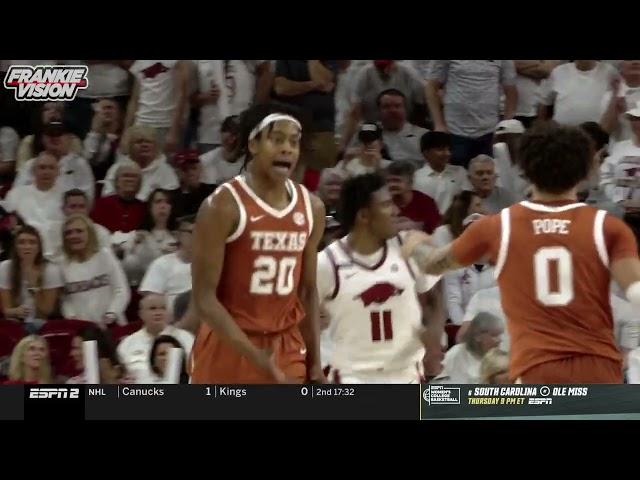 Tre Johnson | CAREER HIGH 39 PTS vs Arkansas | 2.26.25