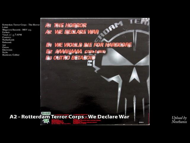 MRV009 Rotterdam Terror Corps ‎– The Horror