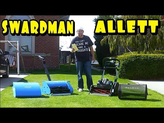 Reel Mower Showdown 2024! ️ Allett Stirling-51 & Swardman Electra Comparison (Watch before you Buy)