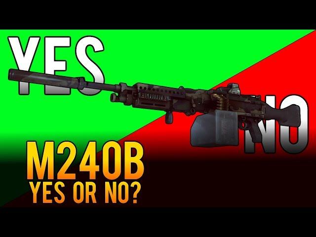 Yes or No - M240B Light Machine Gun (LMG) Weapon Review - Battlefield 4 (BF4)